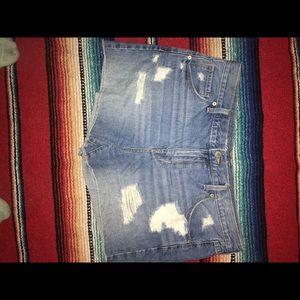 jean shorts